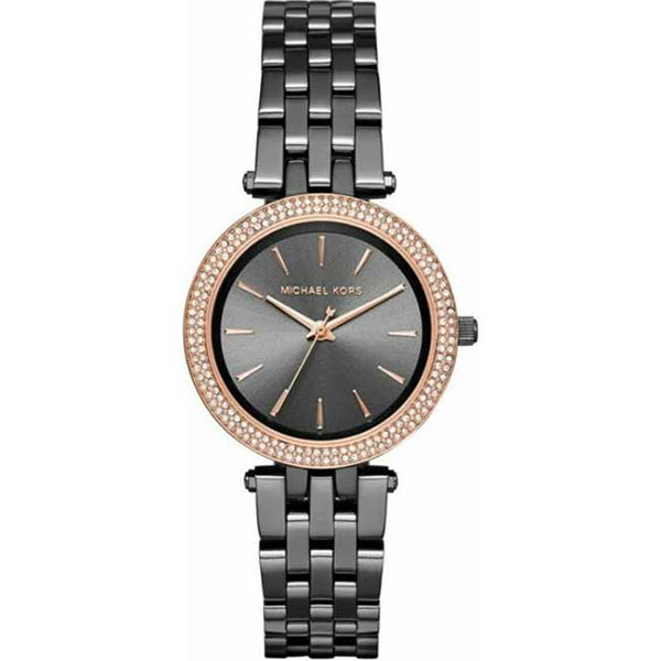 Michael Kors Darci Grey Stainless Steel Grey Dial Quartz Watch for Ladies - MK-3432