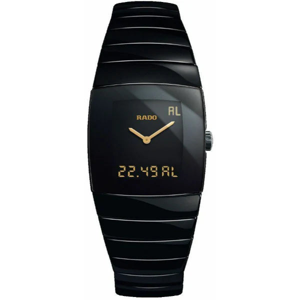 Rado Sintra Black Ceramic Black Dial Quartz Watch for Gents - R13769152